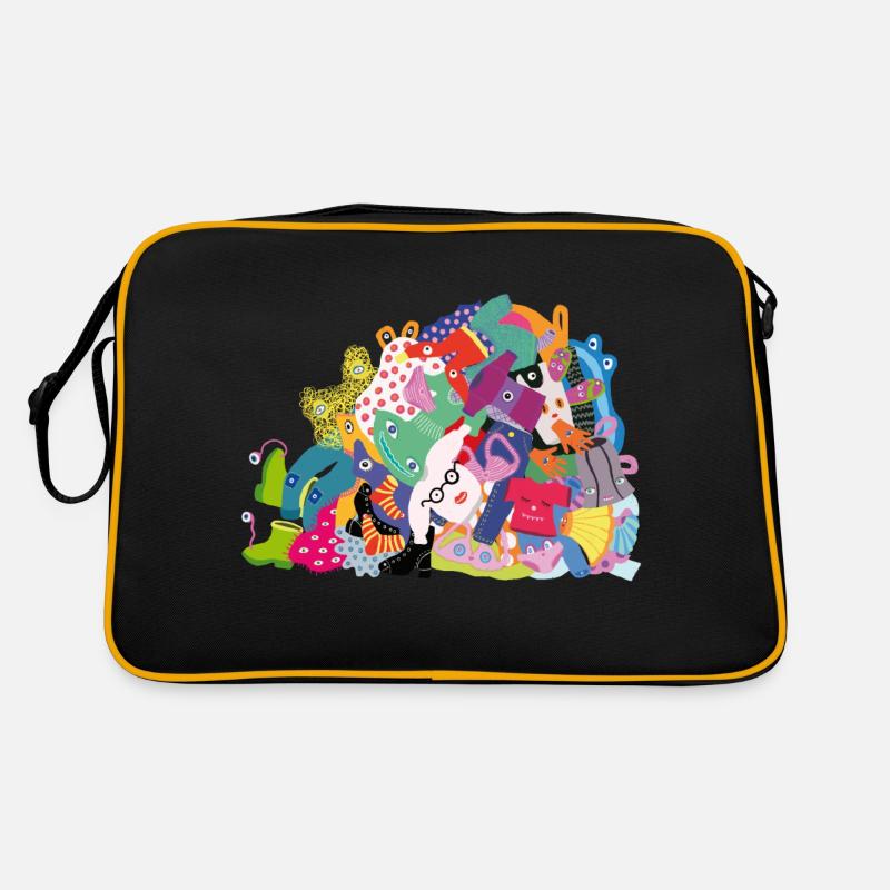 Cute Laundry Retro Bag