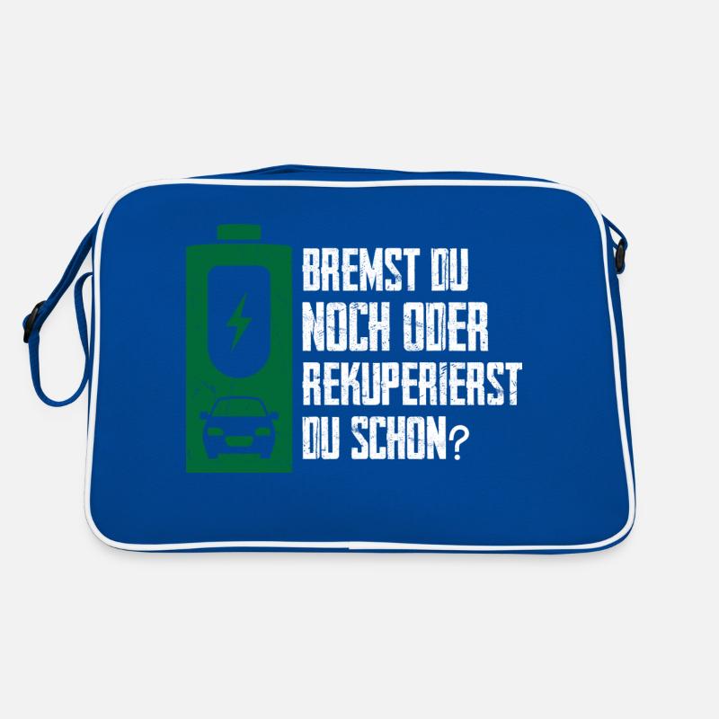 Bremst du Noch Oder Rekuperierst Du Schon? Retro Tasche