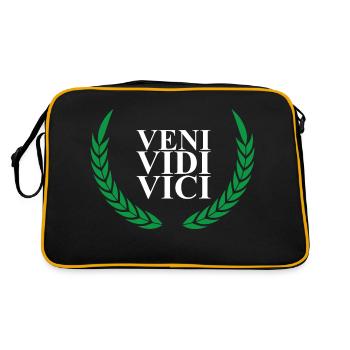 VENI VIDE VICE - Retro Bag - black/gold - Back