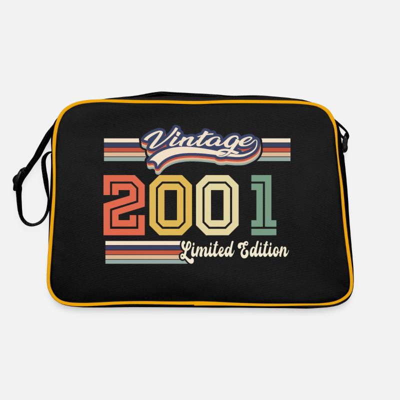 Geburtstagsgeschenk 2001. Fantastisch seit 2001 Retro Tasche