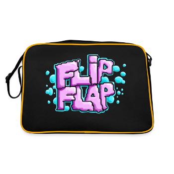 Flip flap - Retro Bag - black/gold - Back