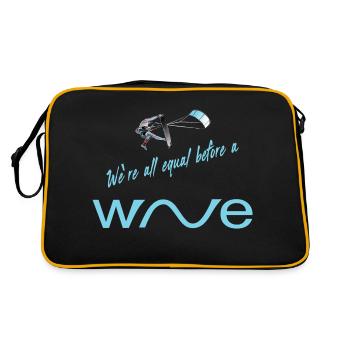Surf - Retro Bag - black/gold - Back