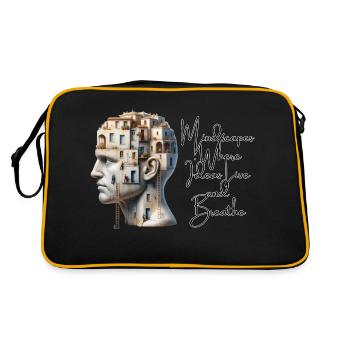 Headquarters of Imagination - Retro Bag - black/gold - Back