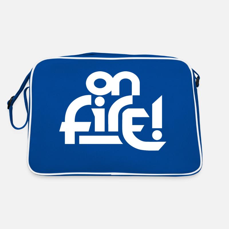 onfire blanc Sac Retro