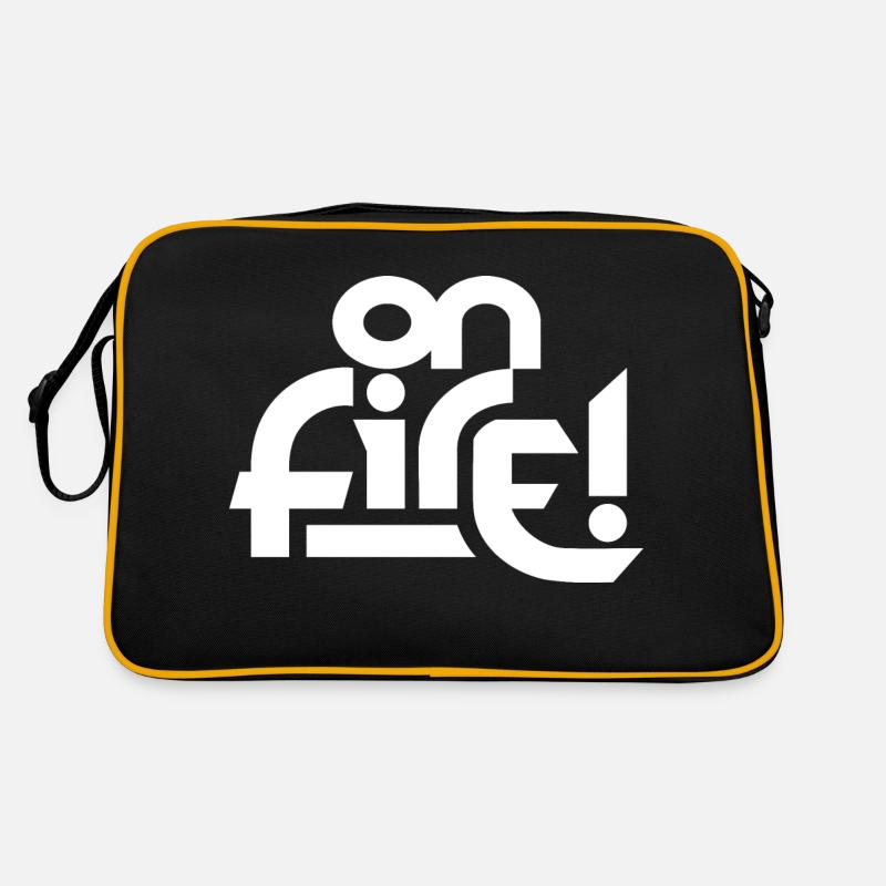 onfire blanc Sac Retro