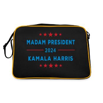 Madam President 2024 - Retro Bag - black/gold - Back