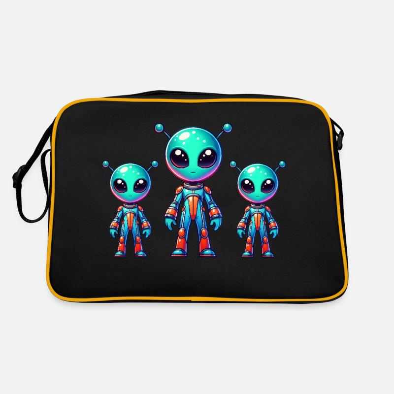 Alien Comic Retro Tasche
