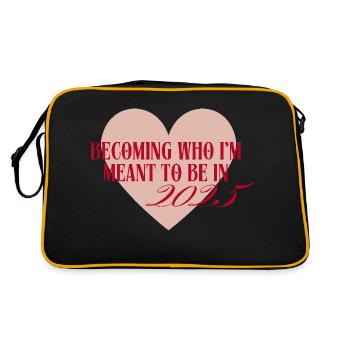 Manifestation 2025 - Retro Bag - black/gold - Back