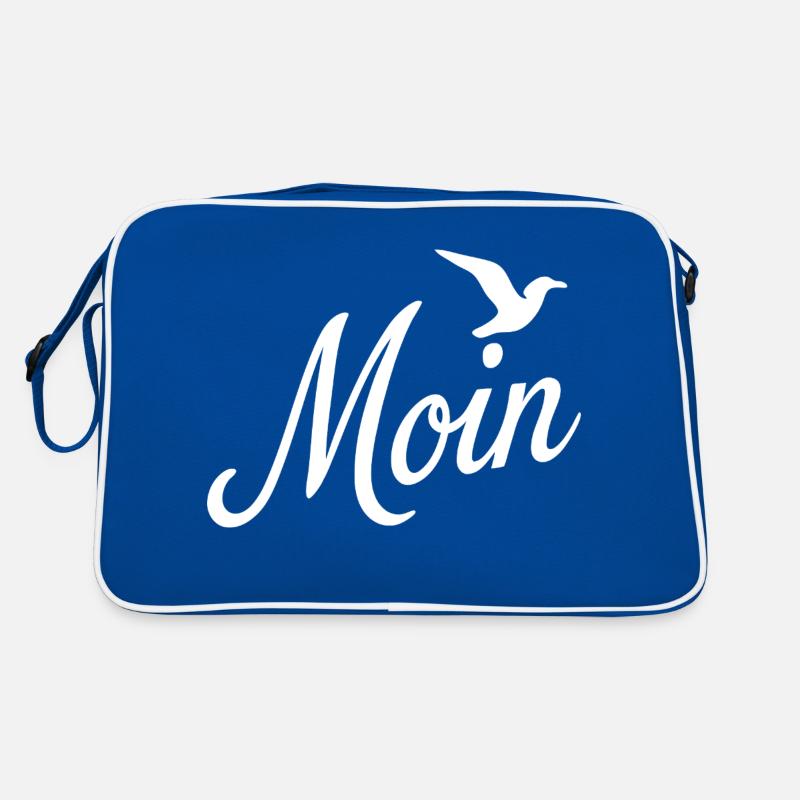 Moin Möwe Retro Tasche