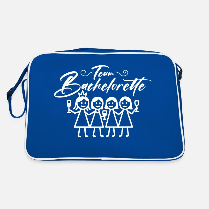 Bachelorette Team Mädels Retro Tasche