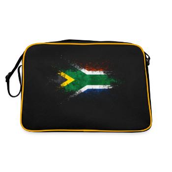 South Africa - Sac Retro - noir/or - Dos