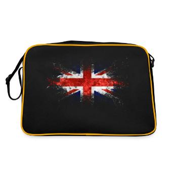 Great Britain - Retro Bag - black/gold - Back