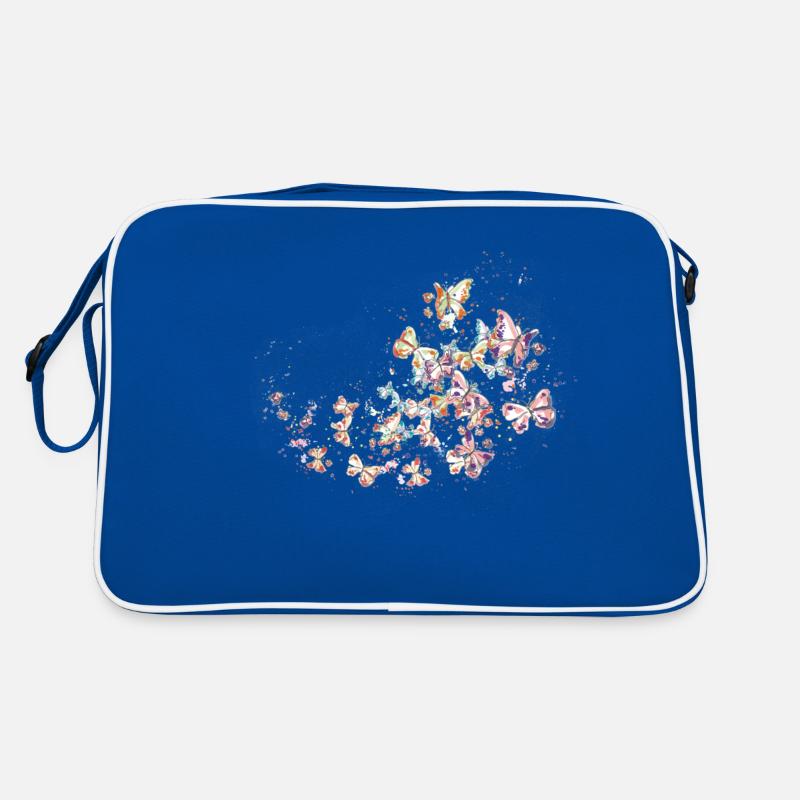 schmetterling Retro Tasche