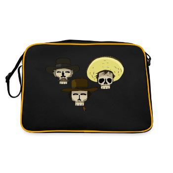 Le bon la brute et le truand - Sac Retro - noir/or - Dos