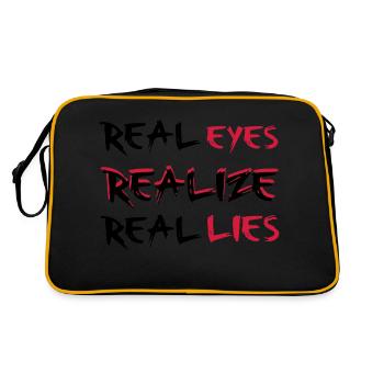 Realize - Sac Retro - noir/or - Dos