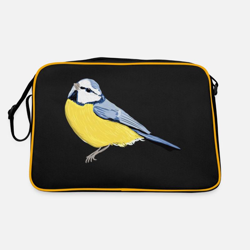 Mésange bleue Sac Retro