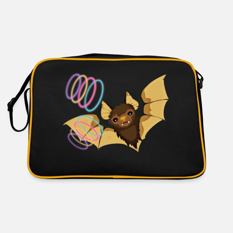 bat - Retro Bag - black/gold