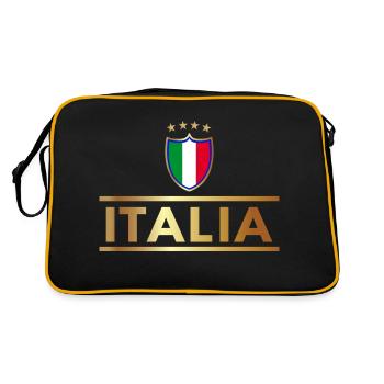 ITALIA 2021 Italy Fan - Retro Bag - black/gold - Back