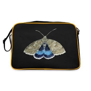 Blue underwing - Retro Bag - black/gold - Back