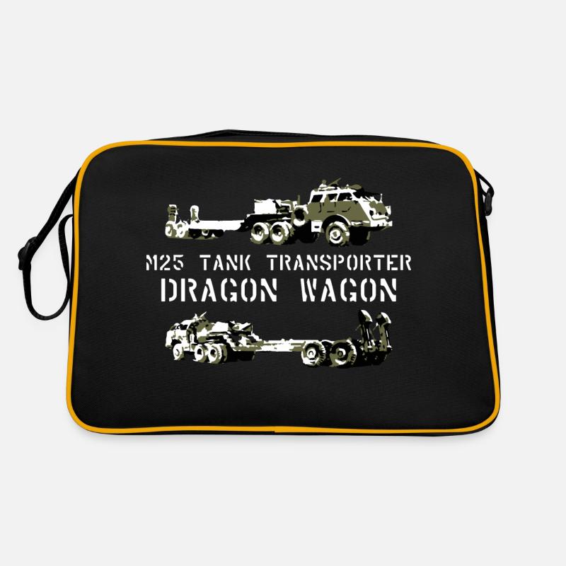 AVM Dragon Wagon M25 TANK TRANSPORTER US Seconde Guerre mondiale Sac Retro