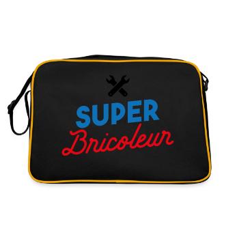 Super Bricoleur - Sac Retro - noir/or - Dos