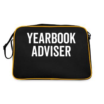 Conseiller en annuaire - Sac Retro - noir/or - Dos