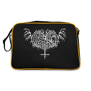 Illegible - Retro Bag - black/gold - Back