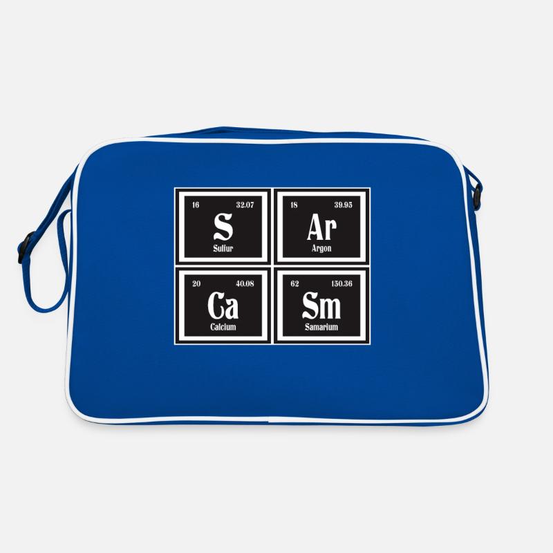Sarcasm | Periodic Table of Elements Retro Bag