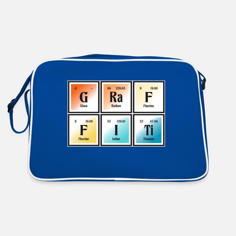 Graffiti | Tableau périodique des éléments Sac Retro