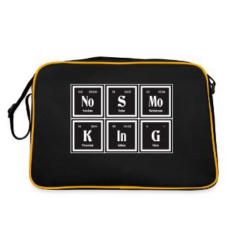 | non-fumeur Tableau périodique des éléments - Sac Retro - noir/or - Dos