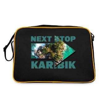 Prochain arrêt: Caraïbes - Prochain arrêt: Caraïbes - Sac Retro - noir/or - Dos
