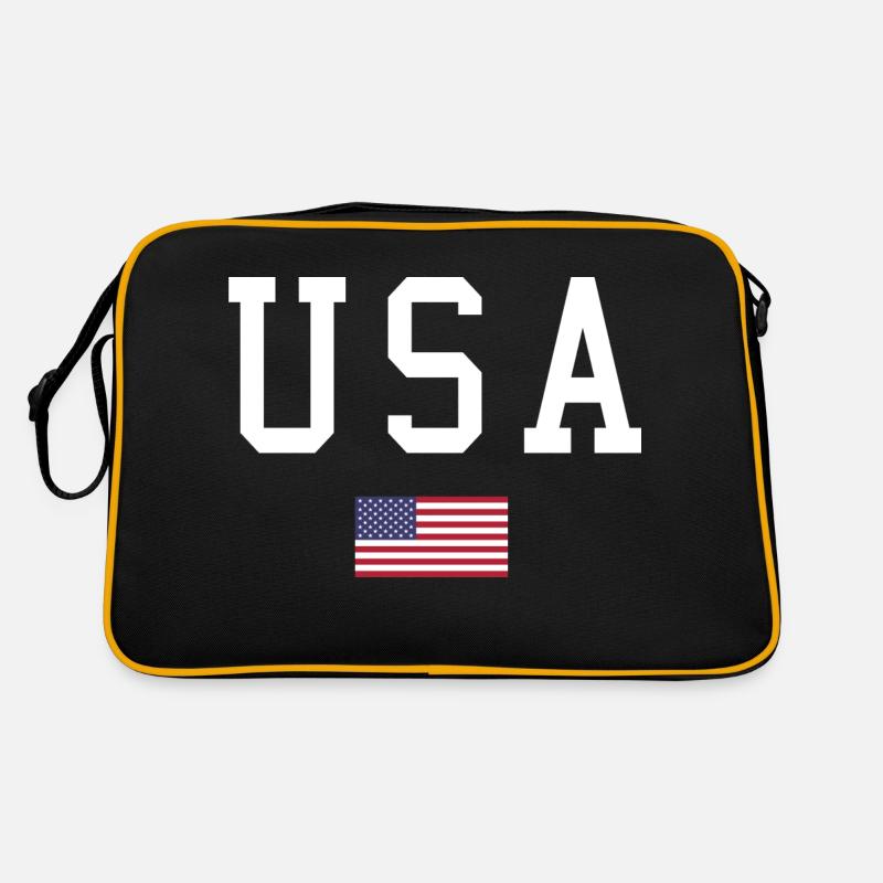 drapeau des États-Unis Sac Retro
