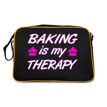 Bake - Retro Bag - black/gold - Back