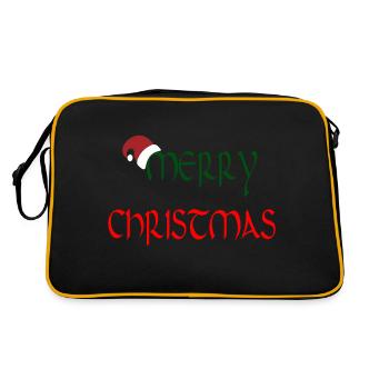 Joyeux Noël. Joyeux Noël - Sac Retro - noir/or - Dos