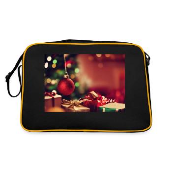 Noël 27 - Sac Retro - noir/or - Dos