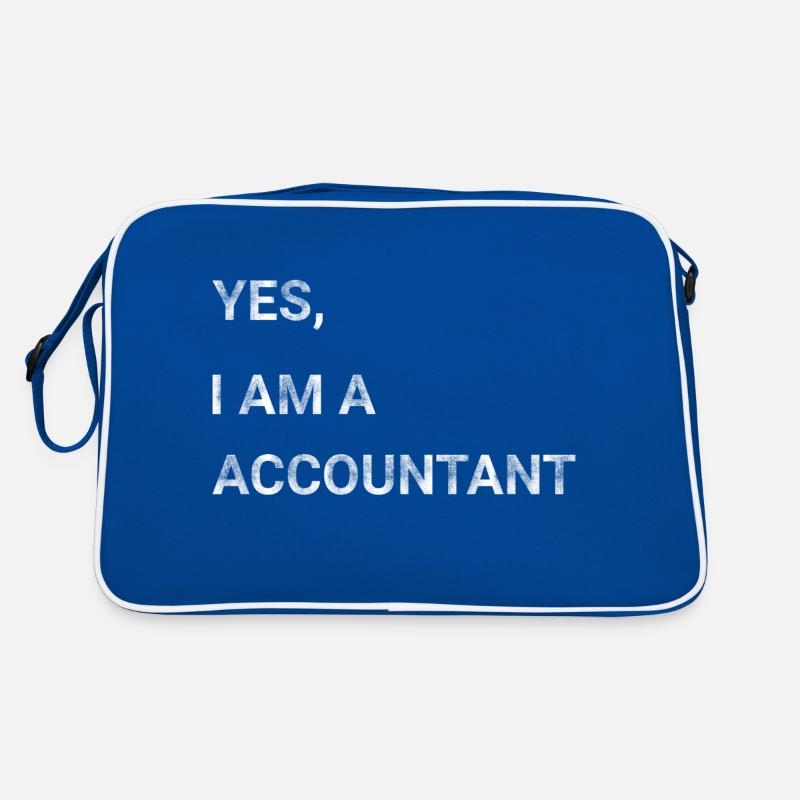 Yes I am a Accountant Retro Bag