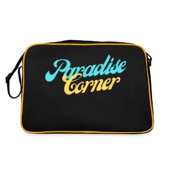 Paradise Corner - Sac Retro - noir/or - Dos