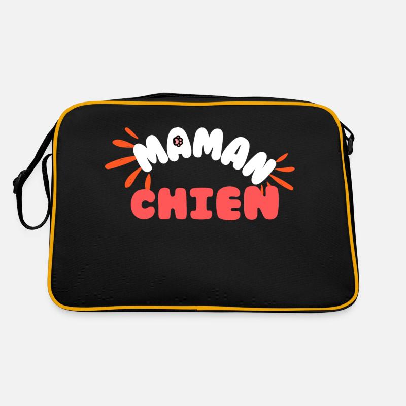 Maman chien Sac Retro