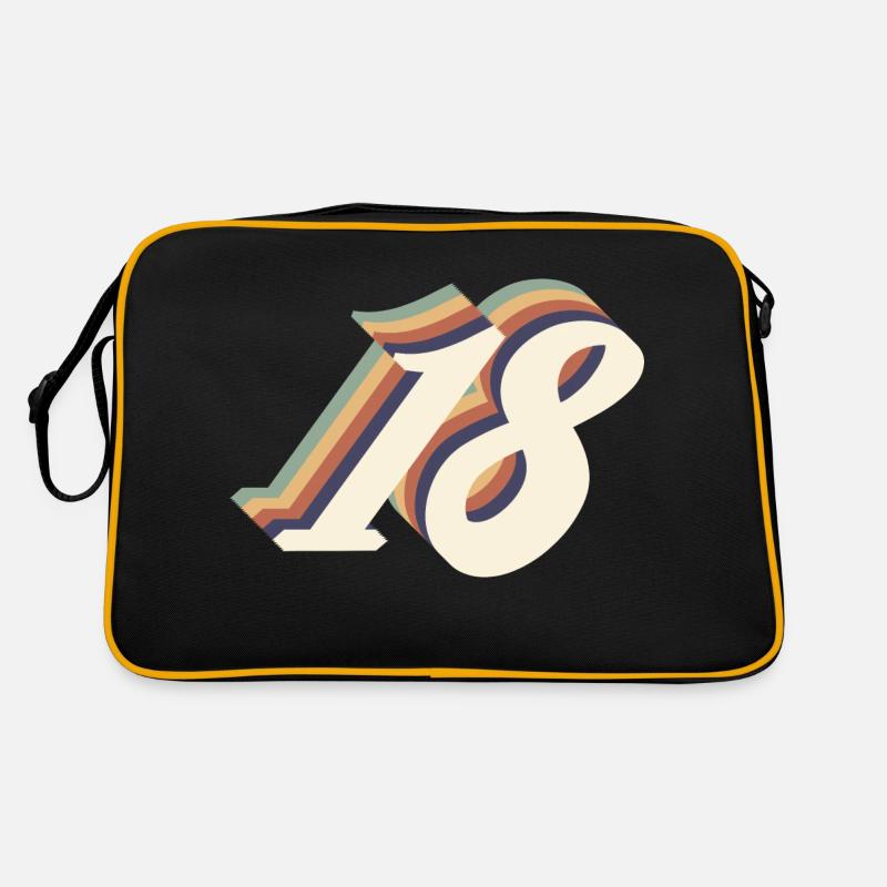 18e anniversaire vintage Sac Retro