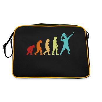 Padel Evolution Platform Tennis Paddleball Padel - Retro Bag - black/gold - Back