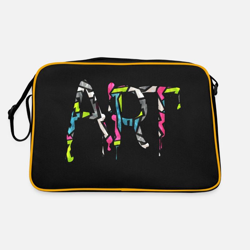 Graffiti style Splash hip hop couleurs peintre couleur Sac Retro