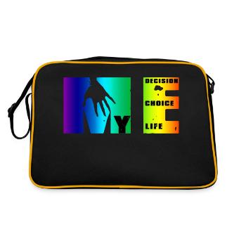 Manifesto of Me: Choice, Decision, Life - Retro Bag - black/gold - Back