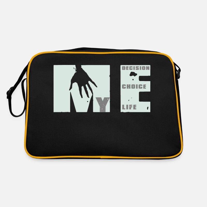 MEvolution: Wahl, Entscheidung, Leben Retro Tasche