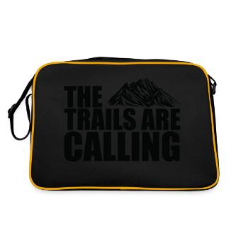 Trail Run Ultra Trail Running Mountain Trekking Running - Retro Bag - black/gold - Back