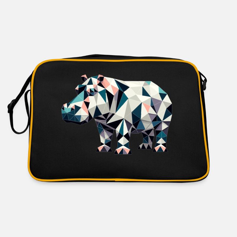 Nilpferd // hippo Retro Tasche