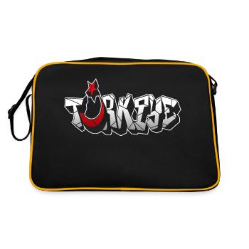 Türkiye - Retro Bag - black/gold - Back