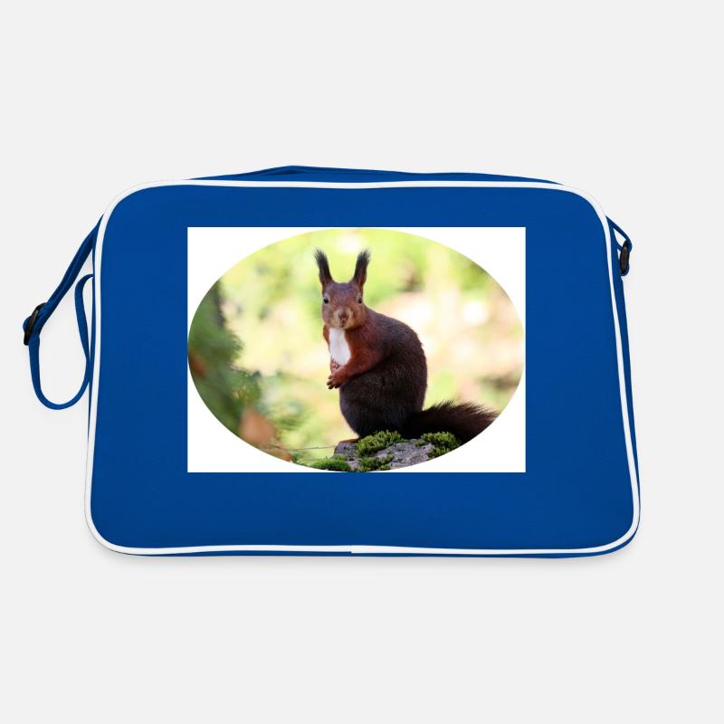 Eichhörnchen, Isibat Retro Tasche