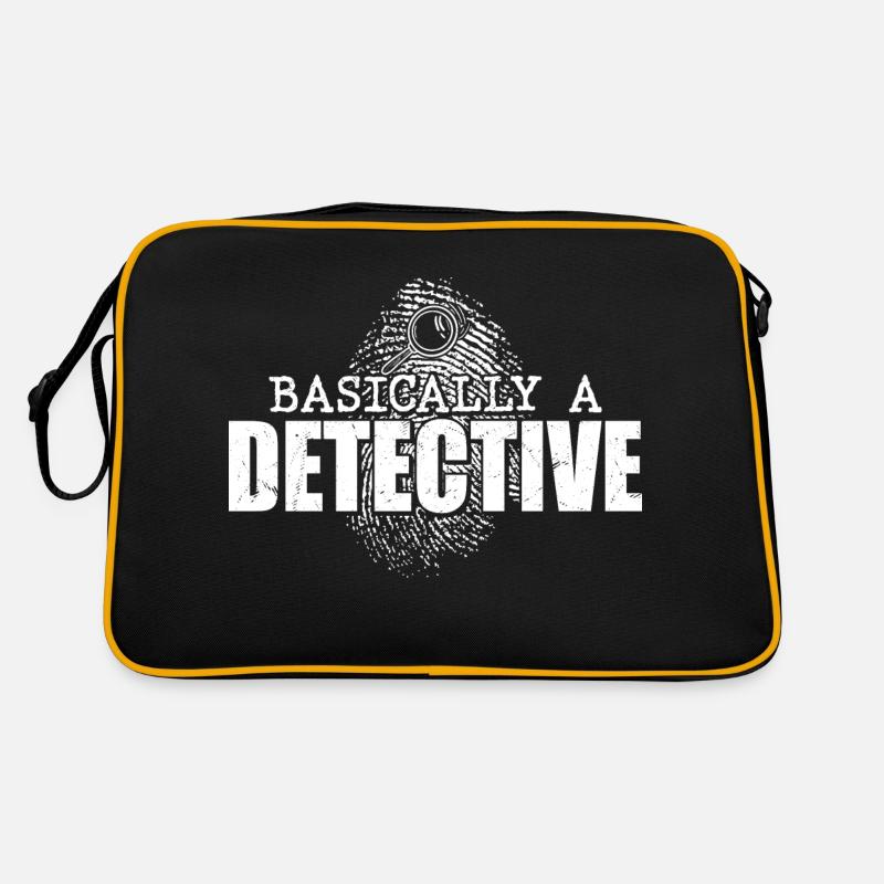 Basically A Detective True Crime Murder Show Retro Tasche
