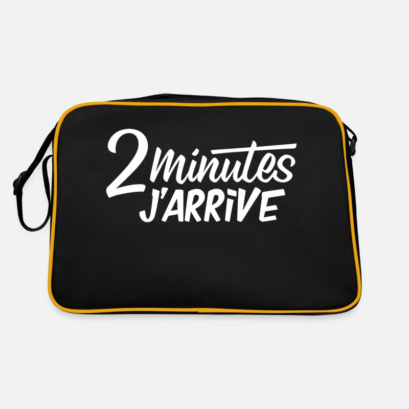 2 minutes j'arrive Sac Retro