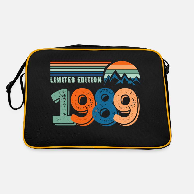 Limitierte Auflage 1989 Retro Tasche